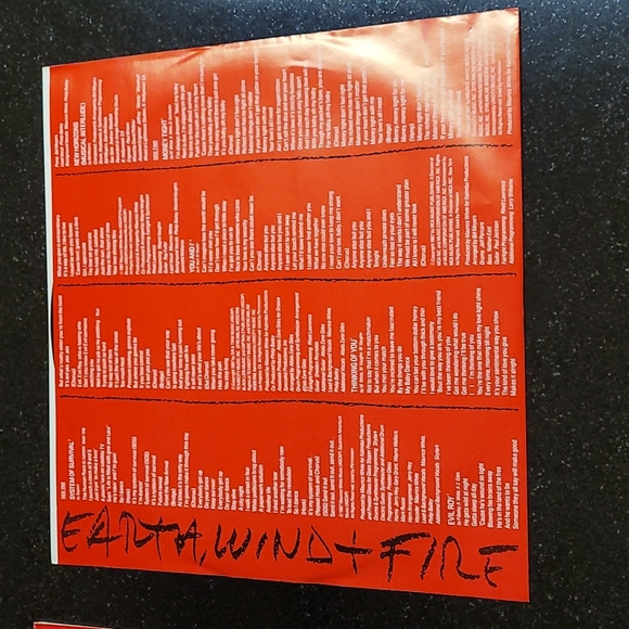 1987 EARTH, WIND & FIRE Album - Picture 3 of 8